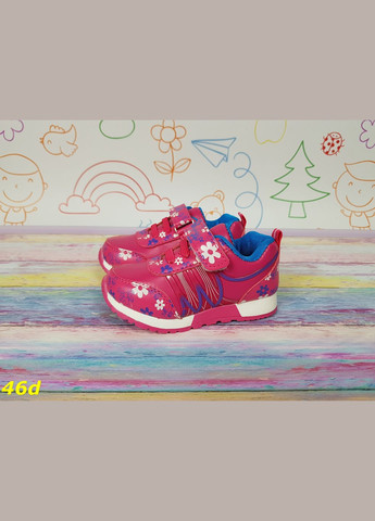 Рожеві дитячі рожеві кросівки для дівчинки No Brand