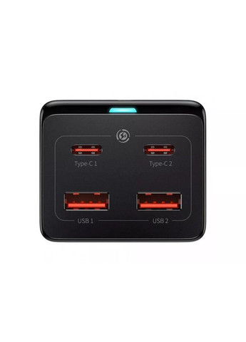 Сетевое зарядное устройство для GaN3 Pro Desktop Powerstrip AC+2U+2C 100W EU Black (SK-RV) Baseus (359426793)