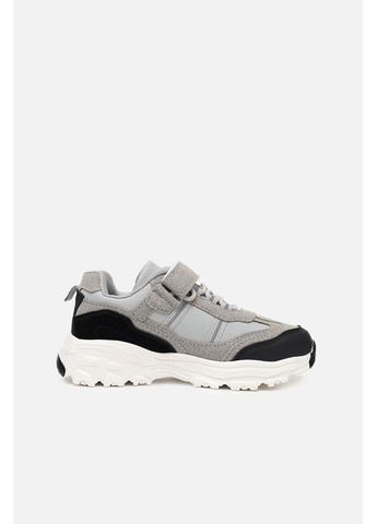 Серые демисезонные кроссовки для девочки цвет серый цб-00283418 Kimboo