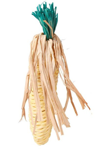 Іграшка для гризунів Морква+ Кукурудза 15 см Оранжевобежева Trixie (267726903)