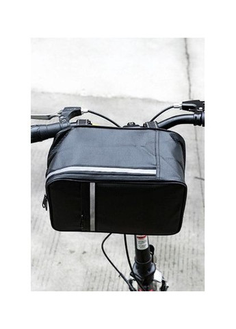 Водонепроникна багажна велосумка, кофр 9L Gotel чорна 30х20х15 см No Brand (361156790)