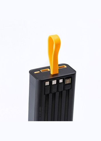 Повербанк X-101 Fast Charge Power Bank 20000mAh внешний аккумулятор 4 встроенных кабеля 0281_Lu Smartx (322340323)