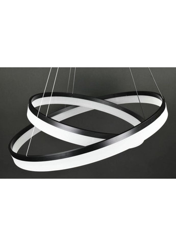 Люстра светодиодная подвесная LED светильник для квартиры на потолок лэд 27852 Черный 35-150х80х80 см. Sunnysky (324396131)