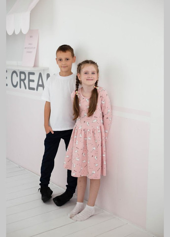 Пудровое платье для девочки hc (h001-6117-055) Be in fashion (322605060)