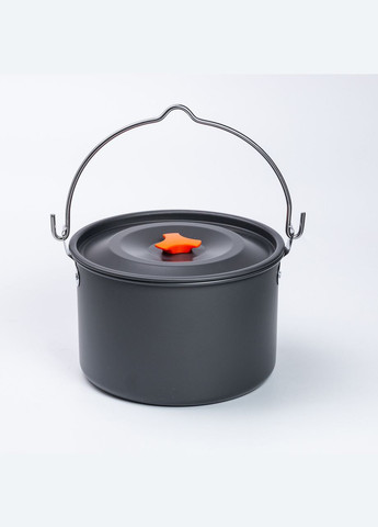 Набор туристической посуды в сумке для похода и кемпинга: кастрюля, сковорода, чайник LUGI (327874820)