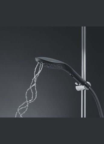 Насадка-стимулятор для душа 2в1 Wave Black, массажер для интимных зон Womanizer (296492066)