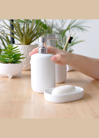 Дозатор для жидкого мыла MBM MY HOME Milan 500 мл (BA-23 WHITE) MVM (301002337)