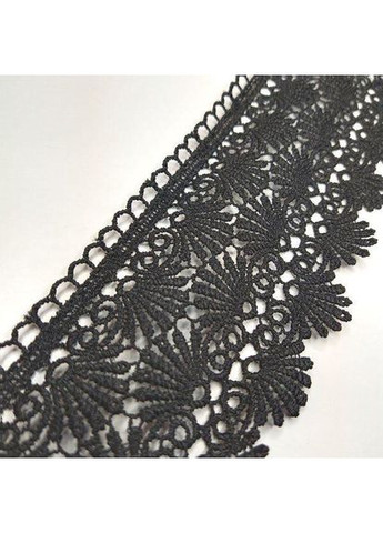 Мереживо макраме 7CM (20 м) Колір - Чорний (29-XR12384A-3) Plus-plus (352747678)