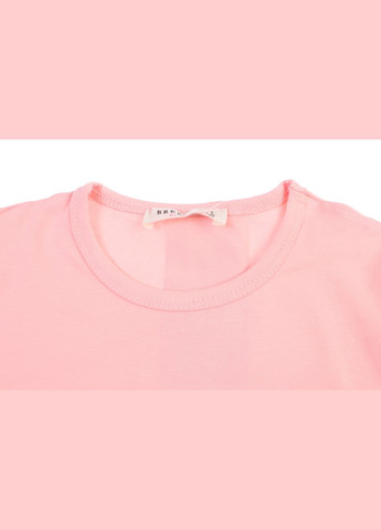 Персиковый летний футболка + капри 12106 и темно синий Breeze