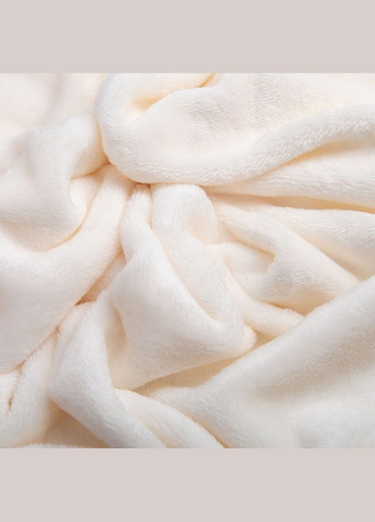 Тканина махрове полотно Велсофт, 175 см, 400 г/м2, м'яка тканина для пледів, халатів, піжам, покривал молоко IDEIA (315150673)