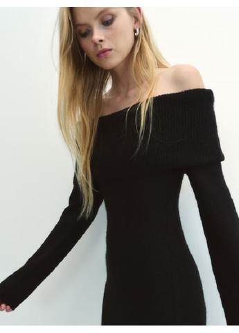 Чорна сукня зимова H&M