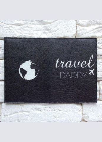 Обкладинка для паспорта Travel Daddy 2 (чорний) No Brand (299387845)