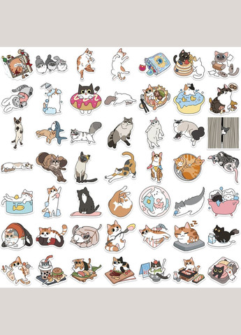 Набор виниловых наклеек " Котики" #2 No Brand (359447590)