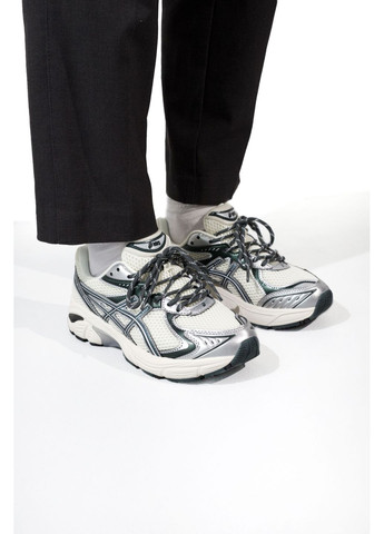 Серые демисезонные кроссовки мужские asics gt-2160 silver / beige / dark green асикс gt-2160 No Brand