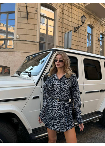 Серая рубашка Fashion