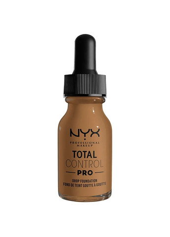 Тональна основа NYX Professional Total Control Pro Drop Foundation (13 мл) Nutmeg (TCPDF 16.5) NYX Professional Makeup (280266086)