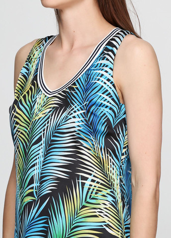 Синее повседневный платье оранжевый Axel