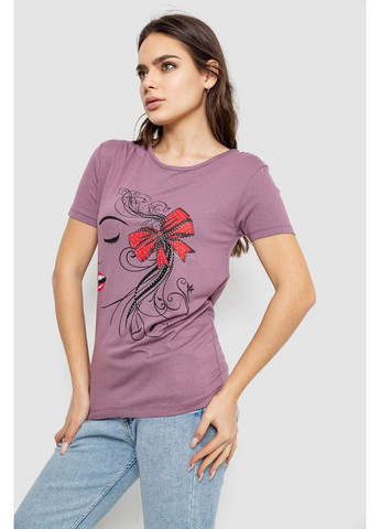 Футболка женская с принтом, 244R503 Ager - (369505757)