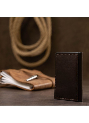 Шкіряна візитниця коричневий 11531 Grande Pelle (362418340)