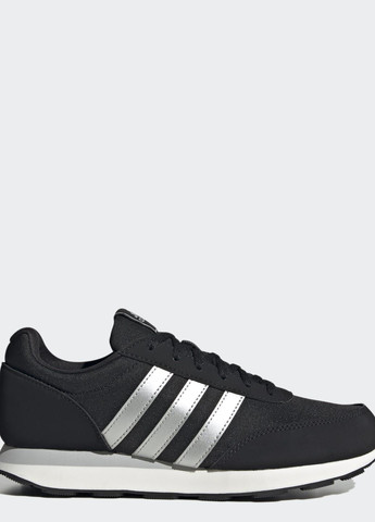 Черные всесезонные кроссовки run 60s 3.0 lifestyle running adidas
