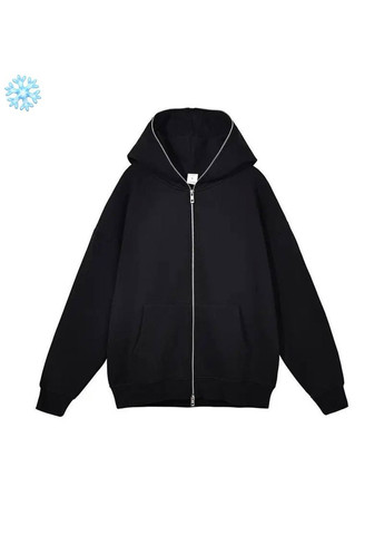 Зіпка чорного кольору No Brand Рз 6220 1882 (369965680)