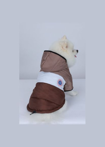 Куртка для собак вітрозахисна вологостійка Pet Style "Tagoon" Коричнева 3XL No Brand - (323223617)