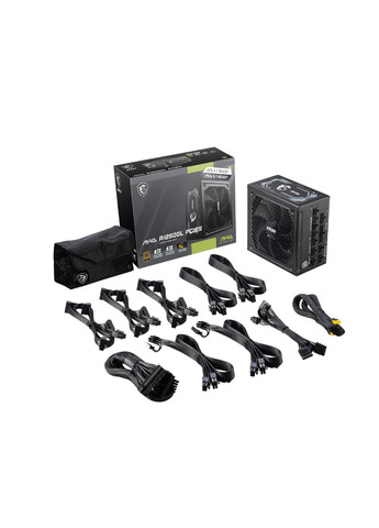 Блок живлення MAG A1250GL PCIE5 1250W MSI (321998810)