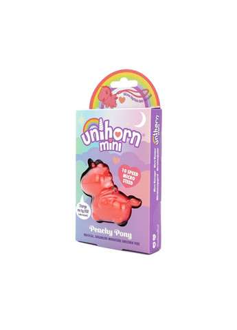 Вибратор-единорожка Mini - Peachy Pony, брелок с вибрацией - CherryLove Unihorn (369666162)