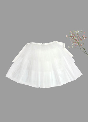Спідниця фатінова знімна для дівчики біла 100 см Mone (329741673)