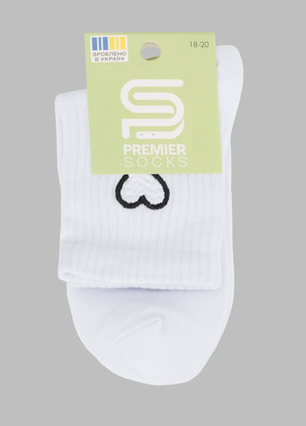 Носки для девочки Сердце 20-22 Белый (4820203339648A) shop (4820203339648) Premier Socks (316000561)
