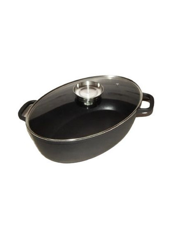 Гусятница со сковородой гриль ZB/2116 из литого алюминия с мраморным покрытием казан Zurrichberg (297331587)