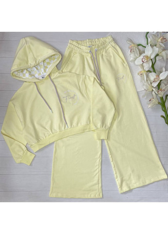 Жовтий демісезонний костюм дів. світлий лимон 7134 a-yugi Модняшки