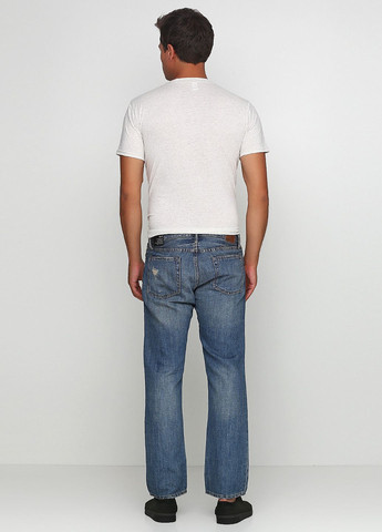 Синие демисезонные джинсы Gap