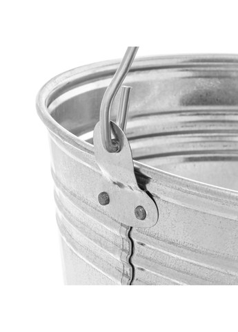 Відро оцинковане господарське без кришки 12 л Авеста (322897637)