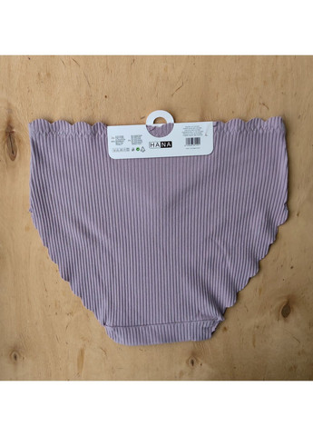 Бавовняні трусики сліпи в рубчик з безшовними краями Hana (371687747)