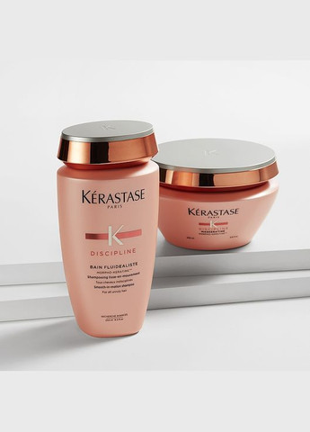 Шампунь-ванна для разглаживания непослушных волос Discipline Bain Shampoo 250ml (109809-28653) Kerastase (368623717)
