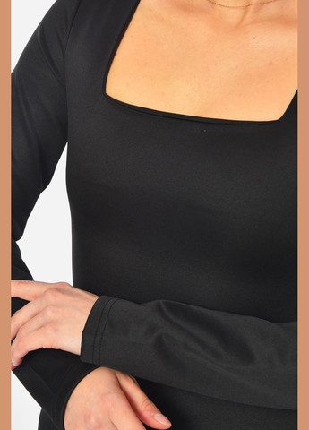 Черное джинсовое платье женское однотонное черного цвета а-силуэт Let's Shop однотонное