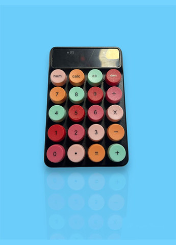 Бездротова цифрова клавіатура VHG Q3 Black, Wireless Numeric Keyboard Том.М (334304997)