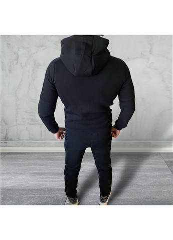 Теплий спортивний чоловічий костюм з капюшоном adidas (369926855)