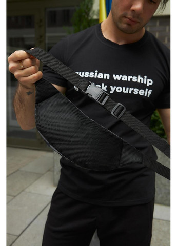 Універсальна чоловіча бананка, барижка для торгівлі, поясна сумка для міста та прогулянок, практична, зручна. Intruder (348780015)