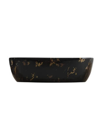 Умивальник Venus Dark Gold Curve Marble Aqua Rodos (392253799)