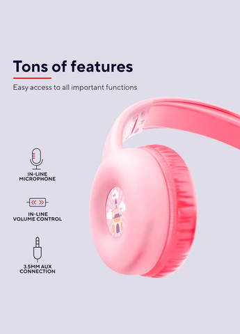 Наушники Nouna Headphones mini-jack, Mic, Trust (342397632)