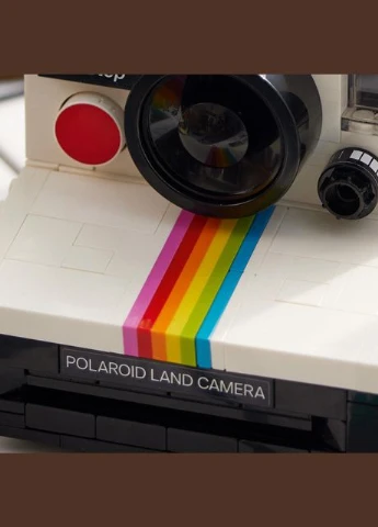 Конструктор Ideas Фотоапарат Polaroid OneStep SX-70 (21345), 516 деталей сумісний з lego лього No Brand (359447473)