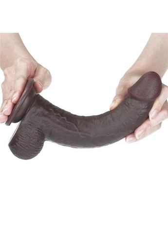 Фаллоимитатор Sliding-Skin Dual Layer Dong 9 461 Black - CherryLove Lovetoy (329153139)