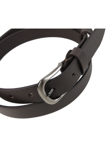 Жіночий шкіряний ремінь, Україна темно-коричневий Skipper (361665331)