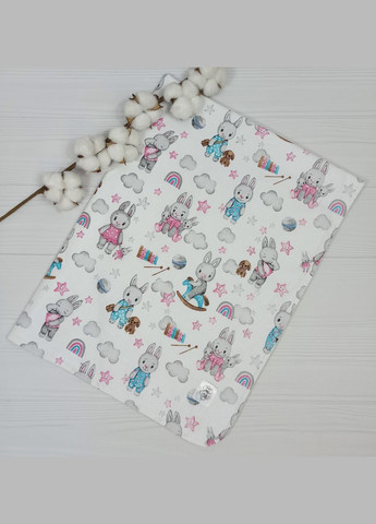 Букет из пеленок для младенцев a.l.babybox Зайчики с игрушками No Brand (315488019)