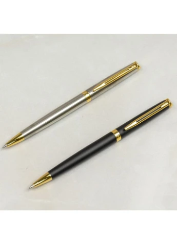 Набор ручек HEMISPHERE Stainless Steel GT BP + Matte Black GT BP 62 010b24 Waterman (376791939)