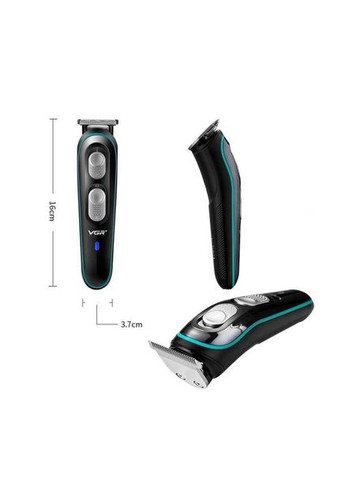 Бездротова універсальна стрижкова машинка V-055, Машинка для стрижки волосся домашня VGR (364665347)