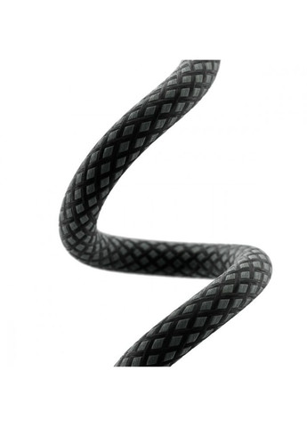 Кабель Dense Metal USB to Micro USB 2.4A (1m) black Proove (333800030)