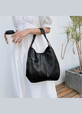 Сумка-шопер жіноча Scerino Black Italian Bags (290707382)